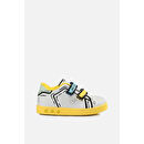 Vicco Picasso Işıklı Erkek Bebek Beyaz/Saks Mavi Sneaker