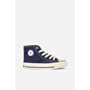 Vicco Star Basic Unisex Çocuk Siyah Sneaker