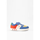 Vicco Sam Işıklı Unisex Çocuk Siyah/Beyaz Sneaker