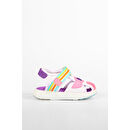 Vicco Flow II Hafif Kız Bebek Beyaz/Pembe Sandalet