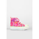 Vicco Ada Desenli Kız Bebek Beyaz/Pembe Sneaker