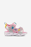 Vicco Hilda Işıklı Kız Bebek Pembe Sandalet