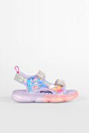 Vicco Can Işıklı Kız Bebek Lila Sandalet