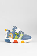 Vicco Number Işıklı Kız Bebek Beyaz/Mint Yeşil Spor Ayakkabı