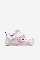 Vicco Nika Baskılı Kız Bebek Beyaz Sneaker