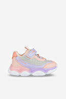 Vicco Salvador Işıklı Kız Bebek Pudra Spor Ayakkabı