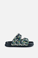 Vicco Gibli II Baskılı Erkek Okul Öncesi Lacivert Terlik