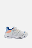 Vicco Samba Işıklı Erkek Bebek Beyaz Spor Ayakkabı