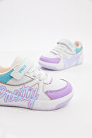 Vicco Pretty Işıklı Kız Bebek Beyaz Sneaker Vicco Pretty Işıklı Kız Bebek Beyaz Sneaker