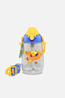 Uzspace Aqua Kilitli Kapak Unisex 500ML Turuncu Pipetli Matara