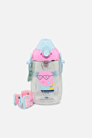 Uzspace Aqua Kilitli Kapak Unisex 500ML Turuncu Pipetli Matara
