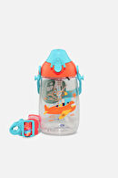 Uzspace Aqua Kilitli Kapak Unisex 500ML Turuncu Pipetli Matara