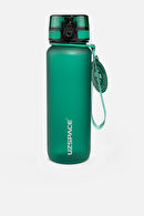 Uzspace Basic Kilitli Kapak Unisex 800 ml Mor Su Matarası