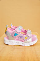 Vicco Hilda Işıklı Kız Bebek Pembe Sandalet