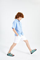 Vicco Miyu II Baskılı Erkek Çocuk Lacivert Sandalet