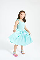 Vicco Laura Işıklı Kız Okul Öncesi Mint Yeşil/Beyaz Sandalet