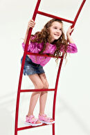 Vicco Roy Işıklı Kız Çocuk Beyaz Sandalet