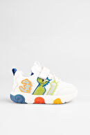 Vicco Number Işıklı Kız Bebek Beyaz/Mint Yeşil Spor Ayakkabı