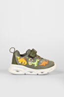 Vicco Dino Işıklı Kız Bebek Pudra Spor Ayakkabı