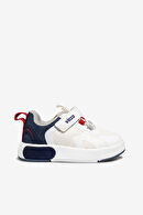 Vicco Babil Işıklı Kız Bebek Beyaz/Pembe Sneaker