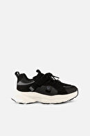Vicco Ceni Basic Unisex Çocuk Siyah Spor Ayakkabı