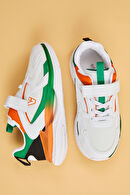 Vicco Massa Hafif Erkek Okul Öncesi Beyaz/Siyah Sneaker