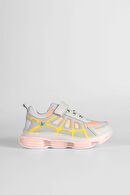 Vicco Kontra Havalı Taban Kız Okul Öncesi Gri Spor Ayakkabı