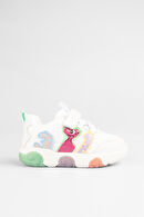 Vicco Number Işıklı Erkek Okul Öncesi Beyaz/Mavi Spor Ayakkabı