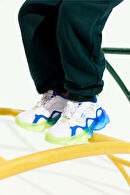 Vicco Sunday Işıklı Kız Okul Öncesi Beyaz/Pudra Spor Ayakkabı