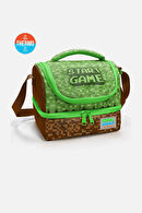 Yaygan Start Game Baskılı Erkek Aksesuar Yeşil Beslenme Çantası