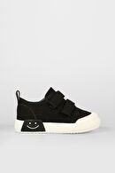 Vicco Luffy Işıklı Erkek Bebek Siyah Spor Ayakkabı