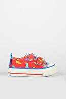 Vicco Done Desenli Unisex Okul Öncesi Kırmızı Sneaker Vicco Done Desenli Unisex Okul Öncesi Kırmızı Sneaker