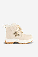 Vicco Punto Kürklü Kız Çocuk Bej Bot