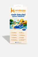 Minitaggy Minitaggy 1 Takip Aksesuar Lacivert/Turuncu Takipli Taban