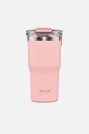 Diller Diller 620 Sızdırmaz Kapak Kız 620ML Pembe Çelik Termos