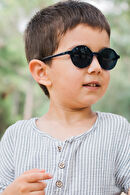 Looklight Will 100% UV Koruması, Polarized Unisex Aksesuar Matte Navy Gözlük