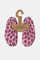 Slipstop Strawberry Desenli Kız Çocuk Mix Deniz Ayakkabısı