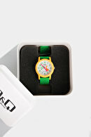 QQ Saat Autumn Analog Aksesuar Yeşil Saat