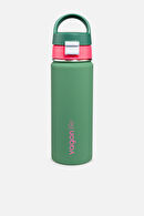 Vagonlife Handle Kilitli Kapak Unisex 550 ml Ekru Çelik Termos