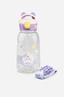 Vagonlife Cat Kilitli Kapak Kız 760 ml Pembe Su Matarası