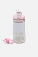 Vagonlife Twity Kilitli Kapak Unisex 600ML Turuncu Pipetli Matara