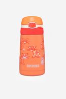Shamobo Smile Kilitli Kapak Unisex 350ML Turuncu Çelik Termos